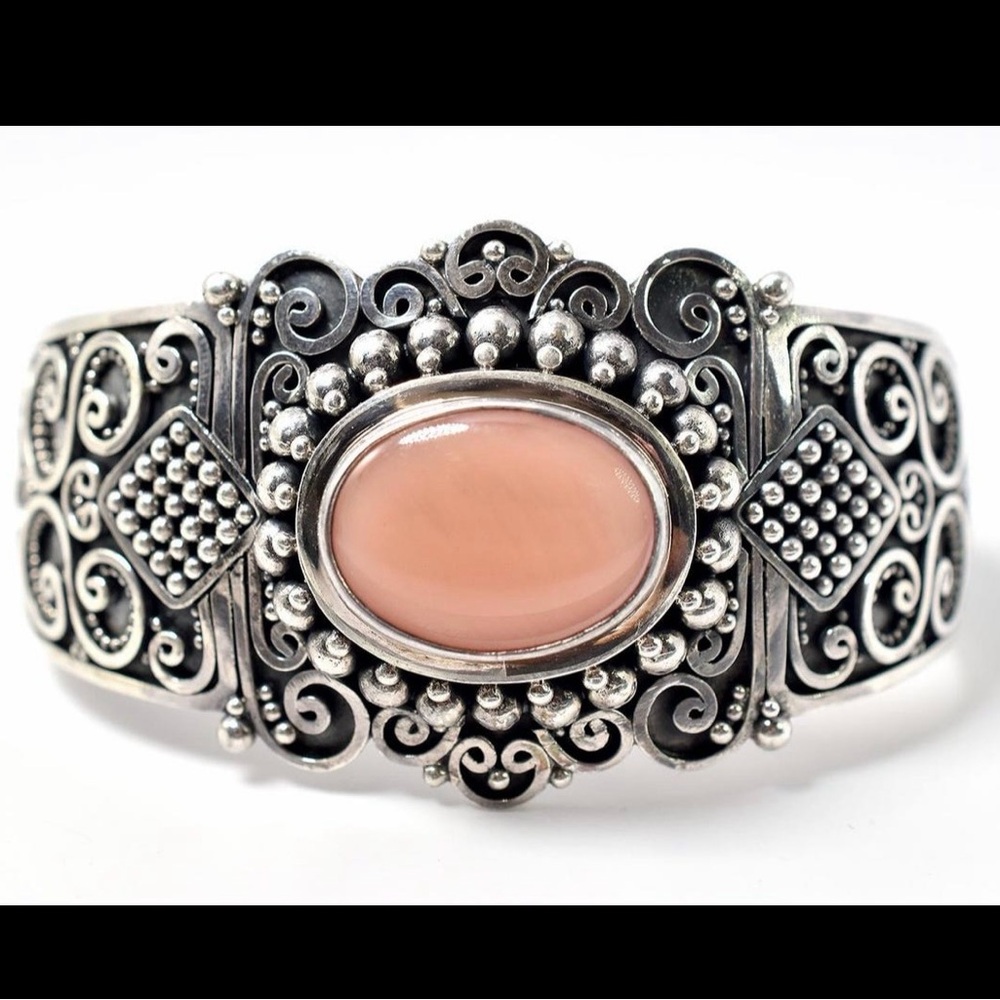 Suarti Bali BA Sterling Silver Cuff Bracelet